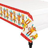 Monkey Party Paper Tablecover